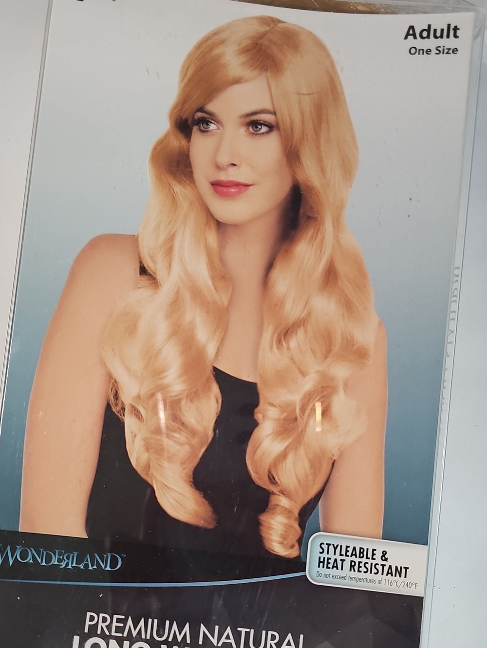 WONDERLAND Long Honey Blonde Wavy Synthetic Wig
